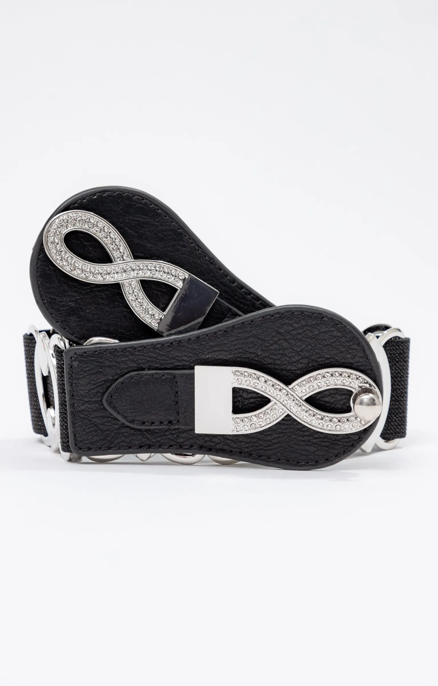 Accessoires<Armand Thiery CEINTURE ELASTIQUEE FETE - Noir