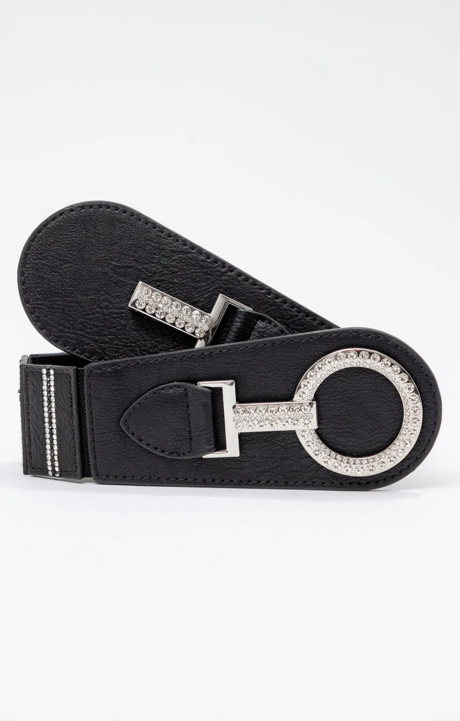 Accessoires<Armand Thiery CEINTURE LARGE ELASTIQUEE - Noir
