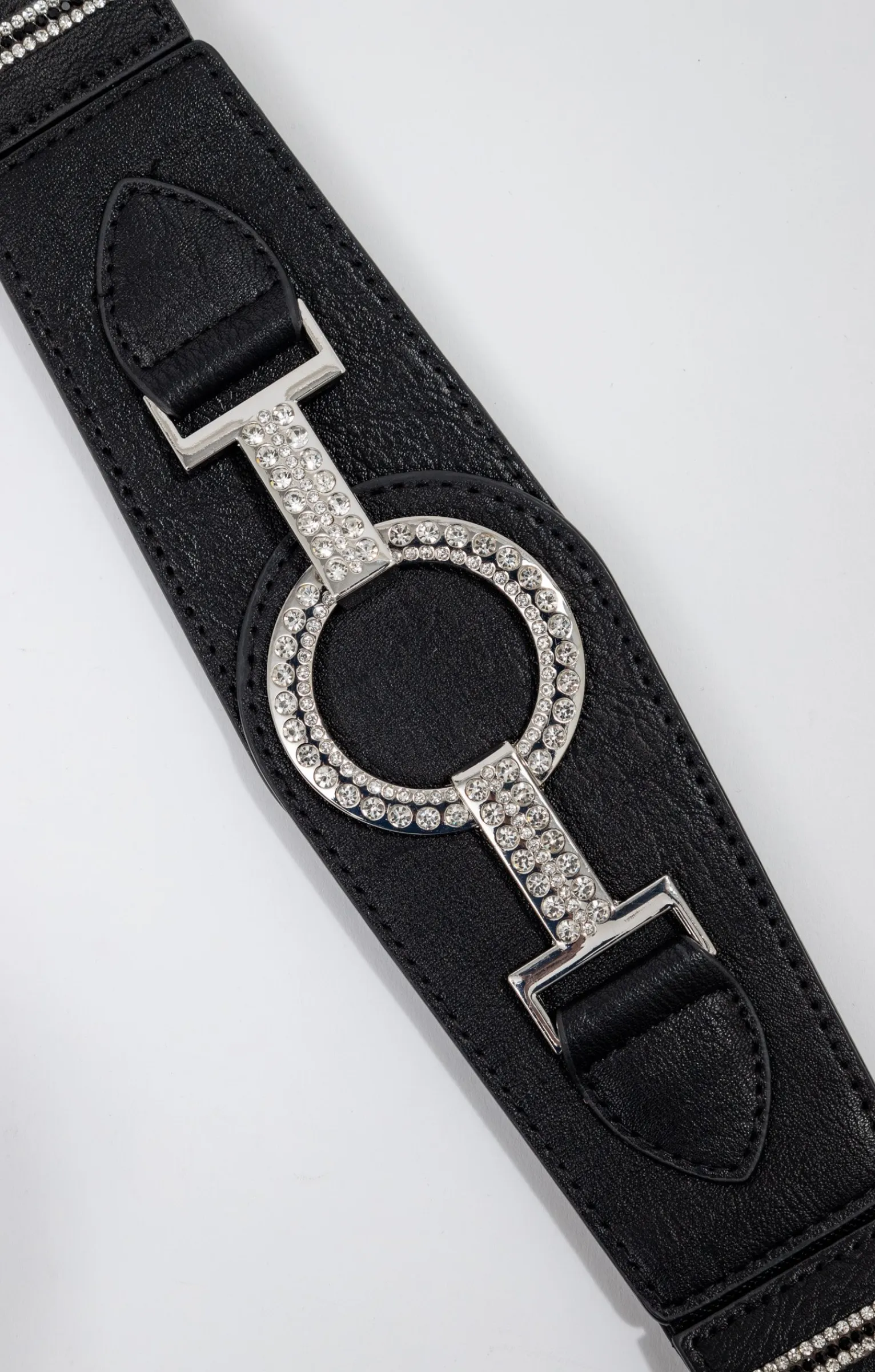 Accessoires<Armand Thiery CEINTURE LARGE ELASTIQUEE - Noir