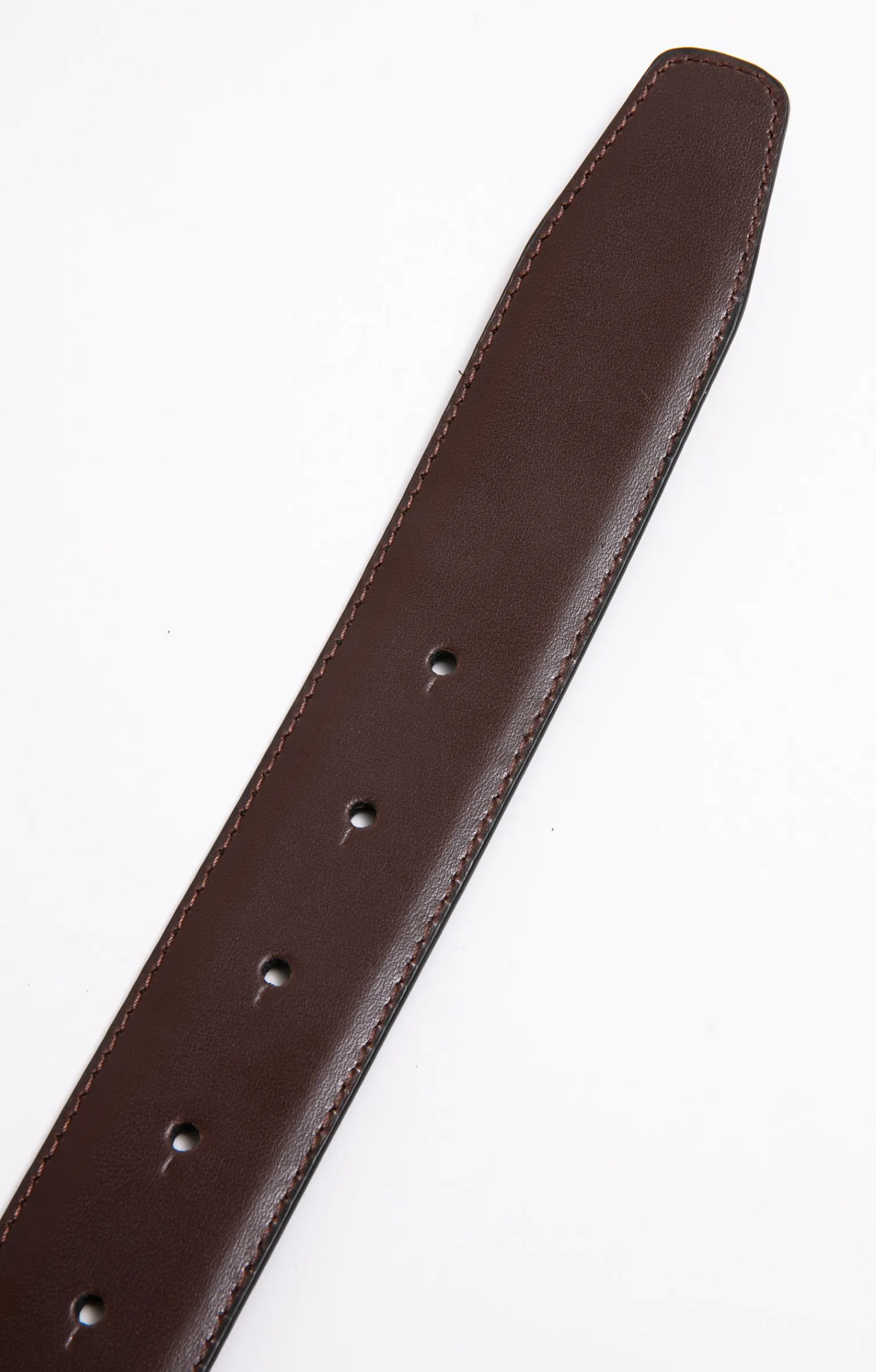 Accessoires<Armand Thiery Ceinture New Lines cuir pleine fleur - Noir
