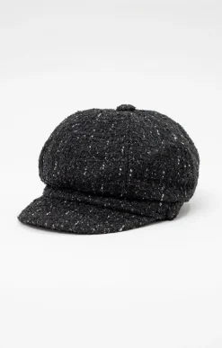 Accessoires<Armand Thiery Chapeau gapette avec fils métalliques - Noir