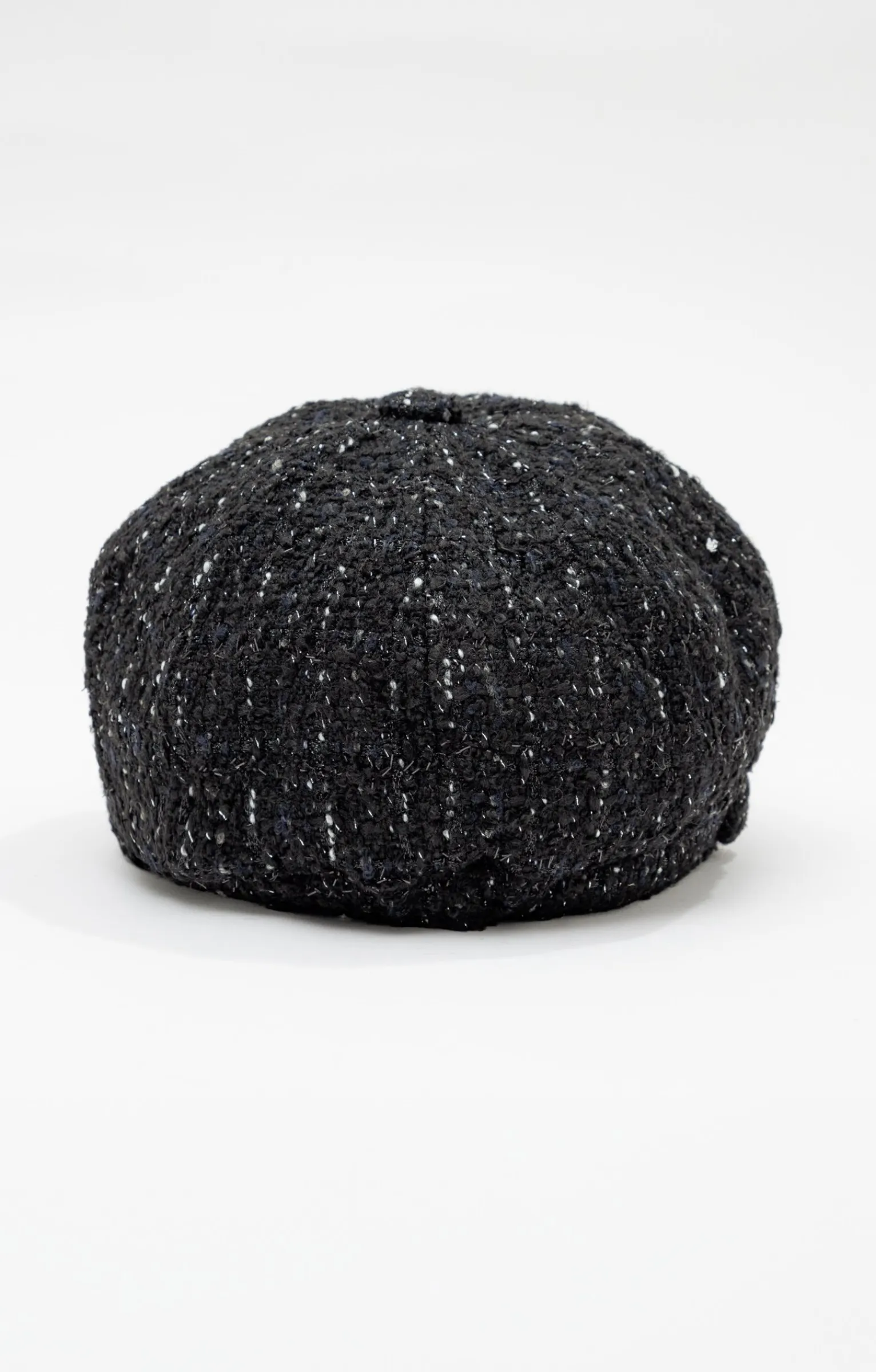 Accessoires<Armand Thiery Chapeau gapette avec fils métalliques - Noir