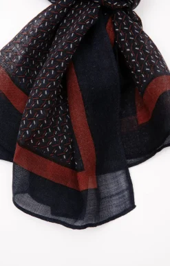 Accessoires<Armand Thiery ÉCHARPE GEOWOOL - Marron