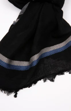 Accessoires<Armand Thiery ÉCHARPE NAVYRAYE - Noir