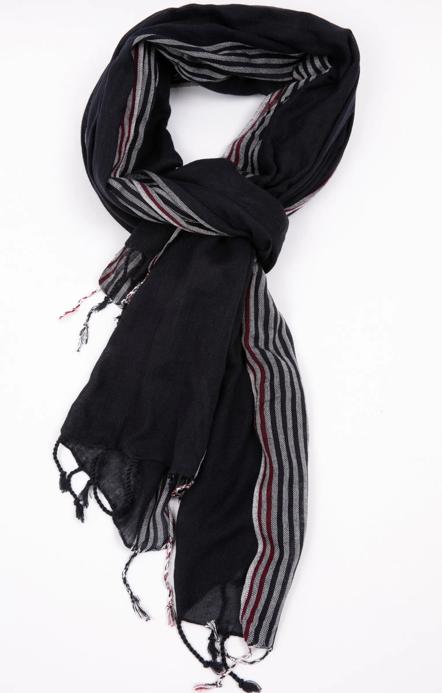 Accessoires<Armand Thiery ÉCHARPE RAYURES - Marine