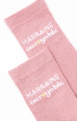 Sous-vêtements & Nuit<Armand Thiery Chaussettes marraine - Rose