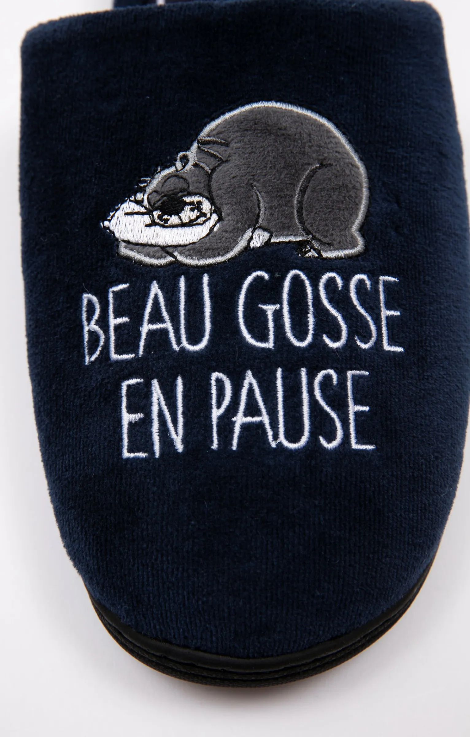 Accessoires<Armand Thiery Chaussons beau gosse - Marine