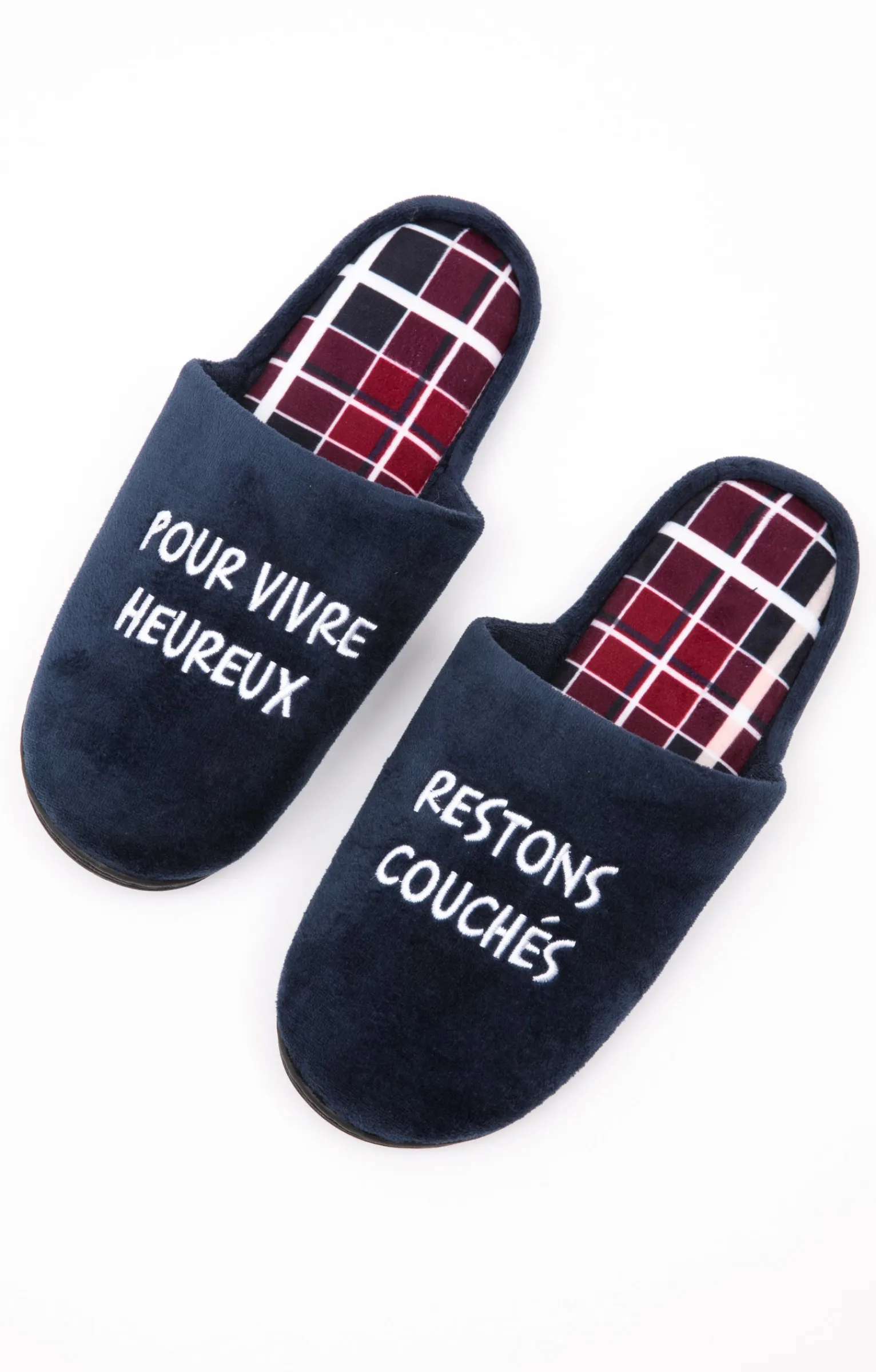 Accessoires<Armand Thiery Chaussons Heureux - Marine