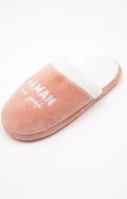 Accessoires<Armand Thiery Chaussons maman - Pivoine