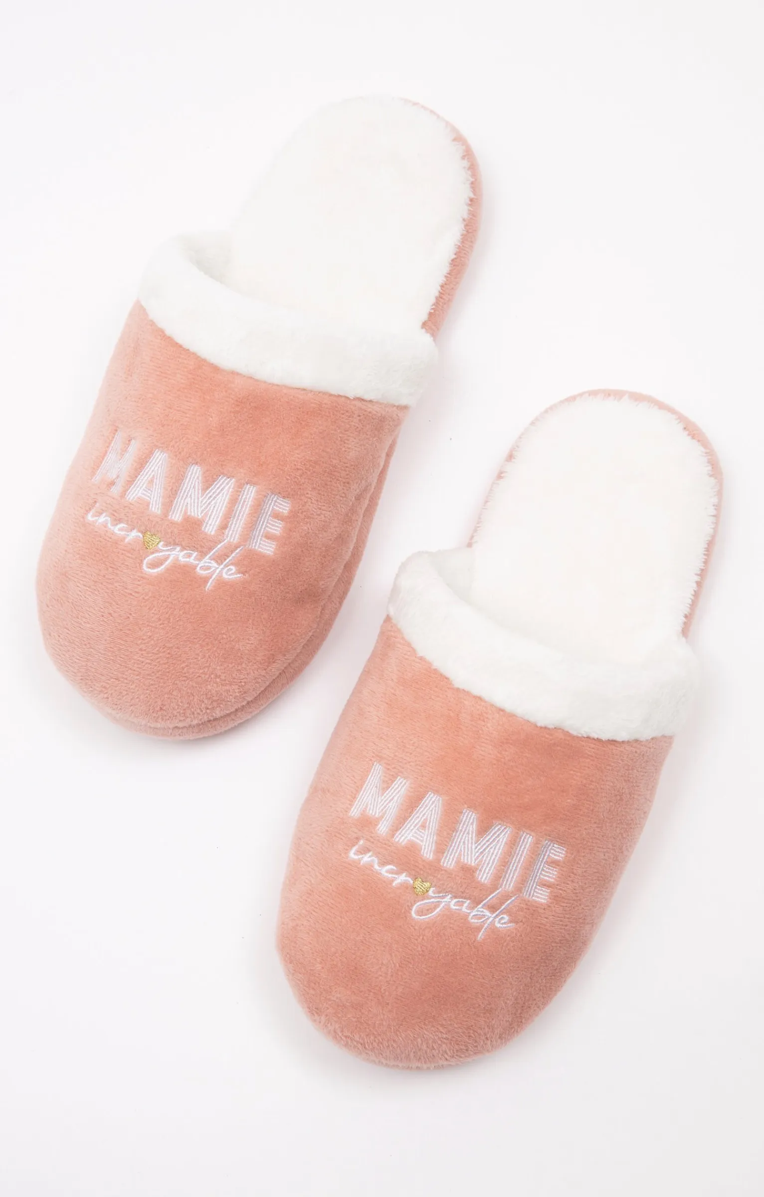 Accessoires<Armand Thiery Chaussons mamie - Pivoine