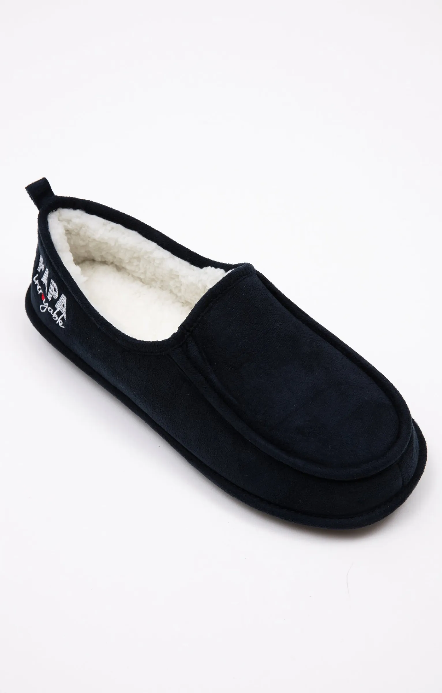 Accessoires<Armand Thiery Chaussons papa - Marine