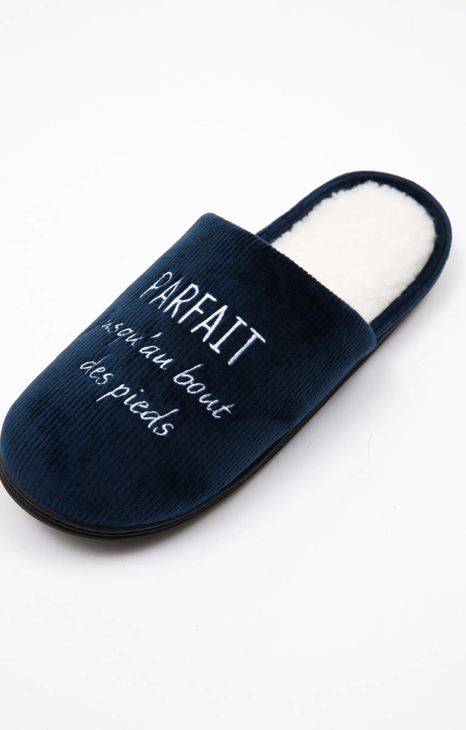Accessoires<Armand Thiery Chaussons parfait - Marine