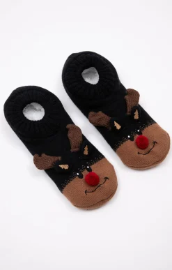 Accessoires<Armand Thiery Chaussons Renne - Marine