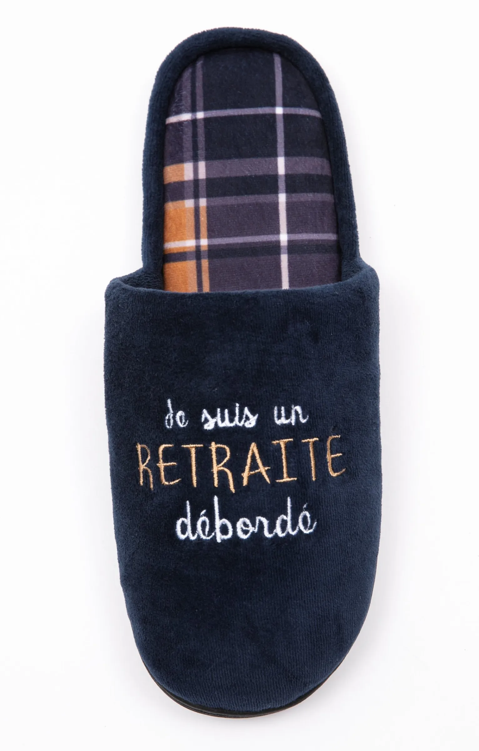Accessoires<Armand Thiery Chaussons retraite - Marine