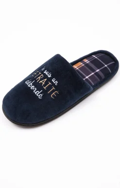 Accessoires<Armand Thiery Chaussons retraite - Marine