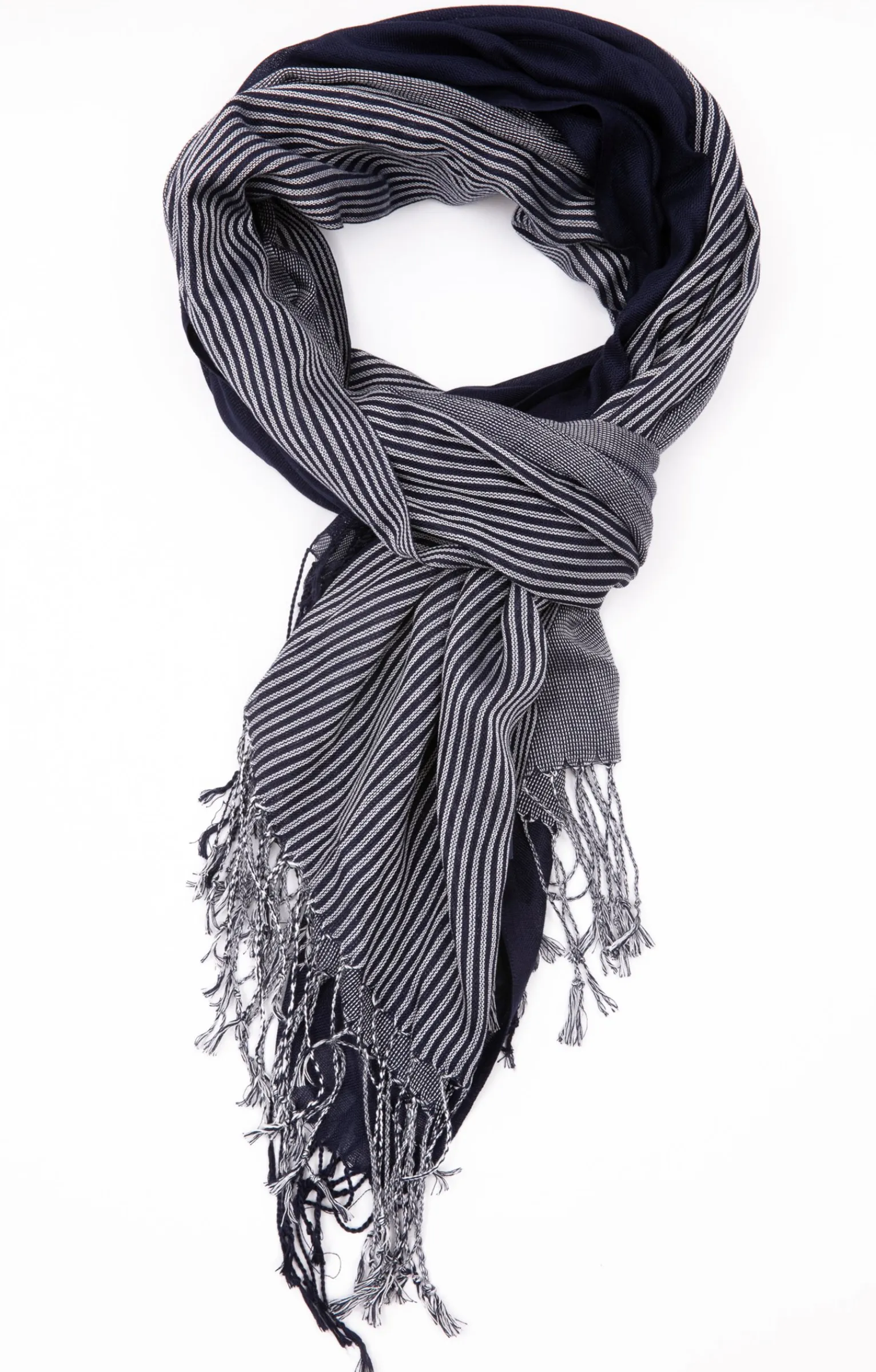 Accessoires<Armand Thiery Chèche Homme NEW TRIO - Marine
