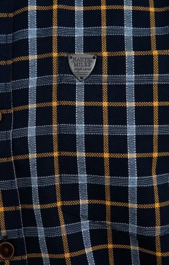 Chemises<Armand Thiery Chemise à manches longues CRX LÉGERS - Marine
