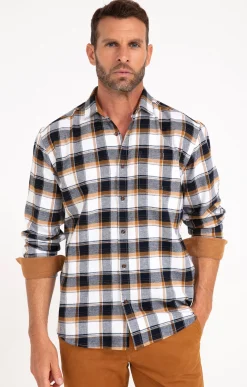 Chemises<Armand Thiery Chemise à manches longues NOVA - Bleu