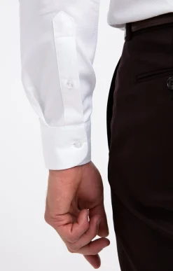Chemises<Armand Thiery Chemise coupe ajustée Ruba - Blanc