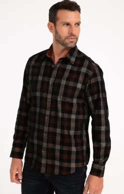 Chemises<Armand Thiery Chemise en velours - Marron