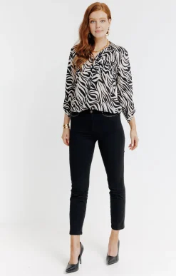 Chemisiers<Armand Thiery Chemise imprimé animal - Noir