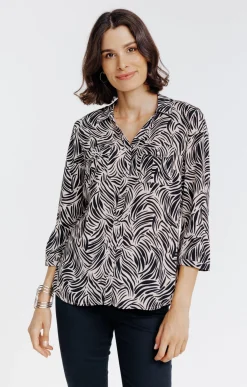 Chemisiers<Armand Thiery chemise imprimée - Noir