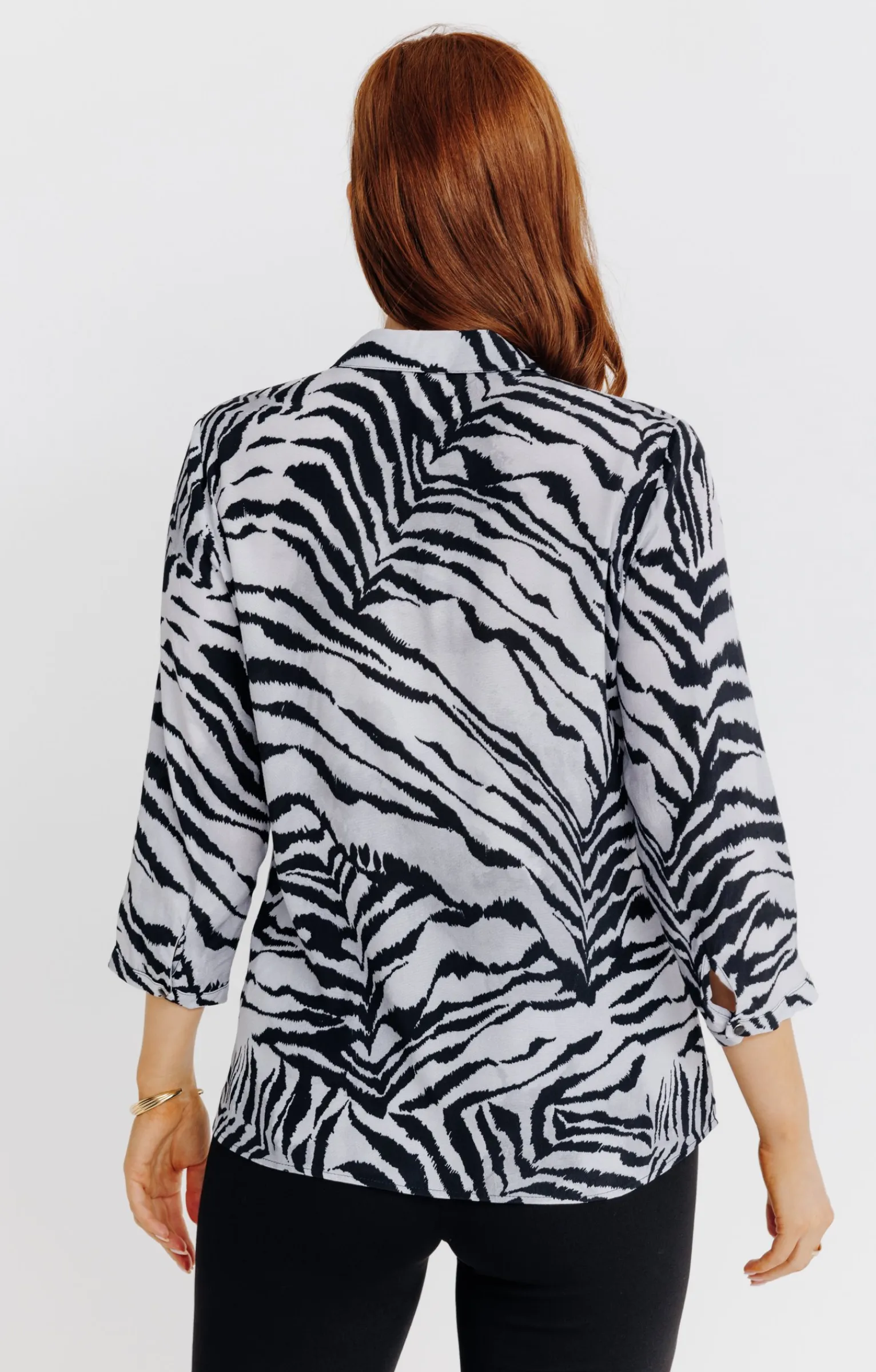 Chemisiers<Armand Thiery CHEMISE IMPRIME ANIMAL DETAIL SNAPS - Grismoyen