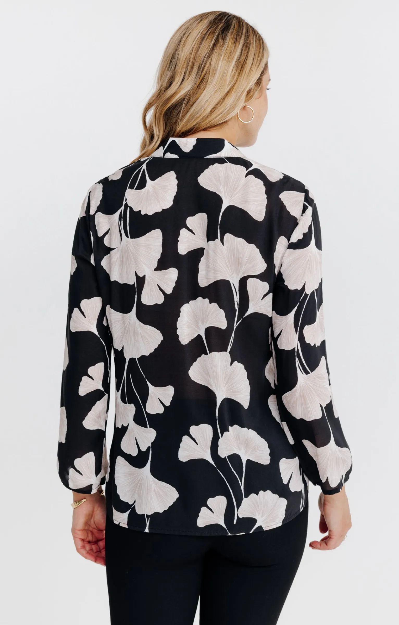Chemisiers<Armand Thiery Chemise imprimée feuillage - Noir