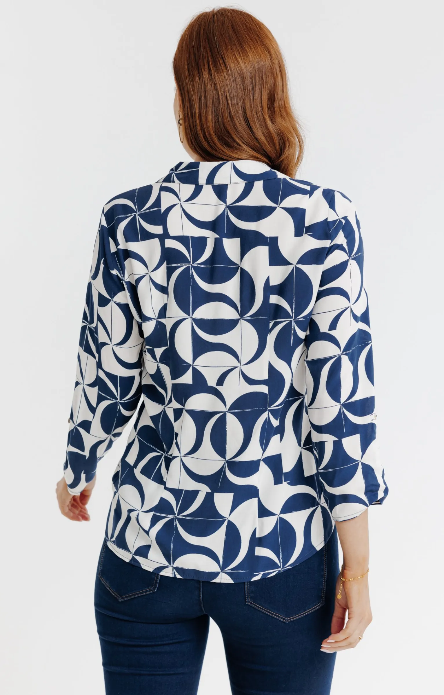 Chemisiers<Armand Thiery Chemise imprimée graphique - Bleu