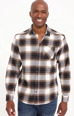 Chemises<Armand Thiery Chemise manches longue BROWN - Marron