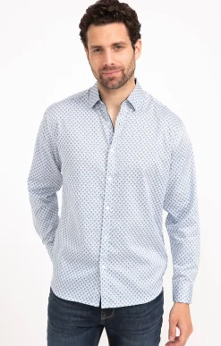 Chemises<Armand Thiery Chemise manches longues BARCA - Blanc