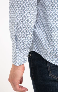Chemises<Armand Thiery Chemise manches longues BARCA - Blanc