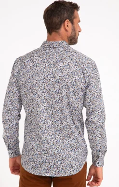 Chemises<Armand Thiery Chemise manches longues BERTHIE - Blanc
