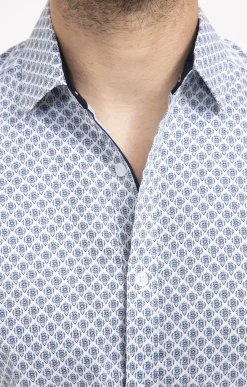 Chemises<Armand Thiery Chemise manches longues BARCA - Blanc