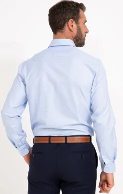 Chemises<Armand Thiery Chemise manches longues coupe ajustée - Bleuciel