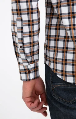 Chemises<Armand Thiery Chemise manches longues crx légers - Blanc