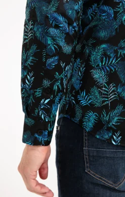 Chemises<Armand Thiery Chemise manches longues DARKOJUNG - Marine