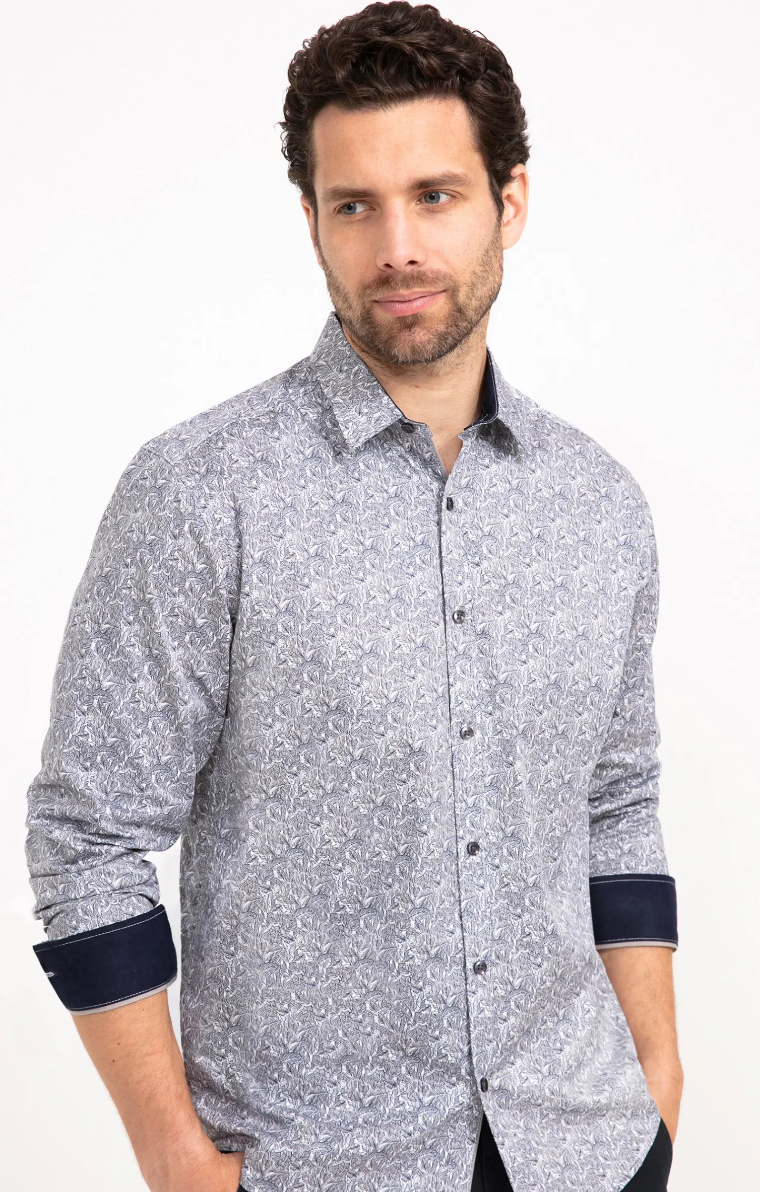 Chemises<Armand Thiery Chemise manches longues JENNY SMALL - Blanc