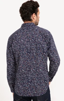 Chemises<Armand Thiery Chemise manches longues LASCO - Marine