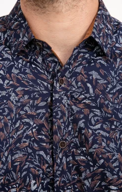Chemises<Armand Thiery Chemise manches longues LASCO - Marine