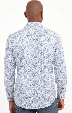 Chemises<Armand Thiery Chemise manches longues MARCUS - Bleu