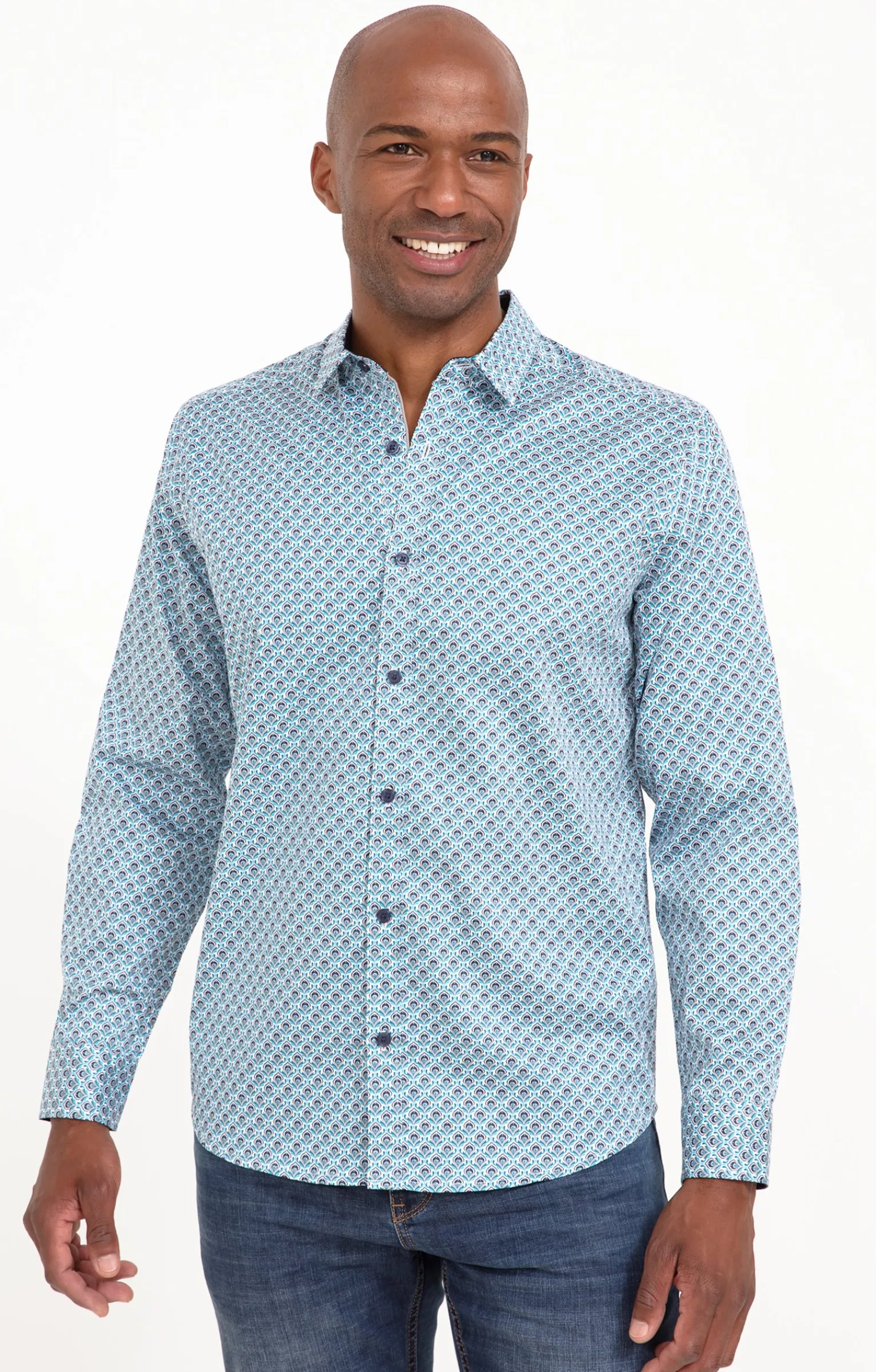Chemises<Armand Thiery Chemise manches longues ORLA - Blanc