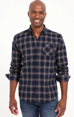 Chemises<Armand Thiery Chemise manches longues OLDISH - Marine