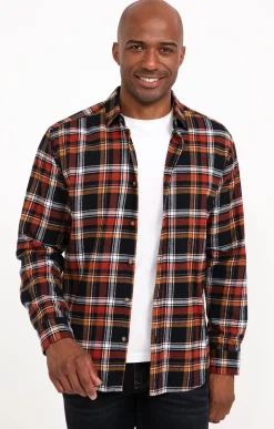 Chemises<Armand Thiery Chemise manches longues SHOPY - Brique