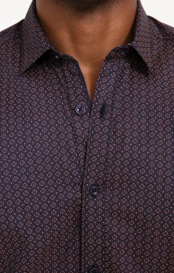 Chemises<Armand Thiery Chemise manches longues YORK - Brique