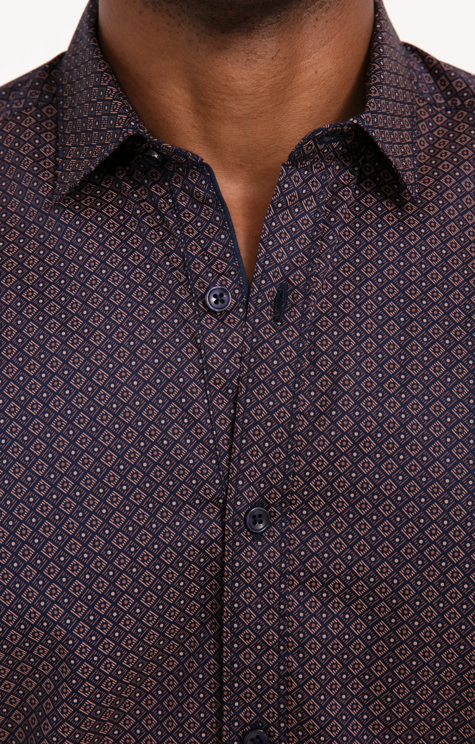 Chemises<Armand Thiery Chemise manches longues YORK - Brique