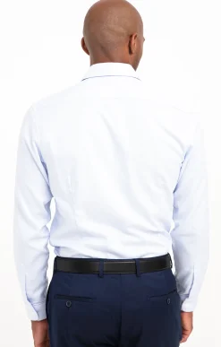 Chemises<Armand Thiery CHEMISE VILLE BIROPE AJUSTÉE - Bleuciel