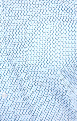 Chemises<Armand Thiery CHEMISE VILLE CASHPRINT AJUSTÉE - Bleuciel