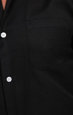 Chemises<Armand Thiery CHEMISE VILLE FLECHE AJUSTÉE - Noir