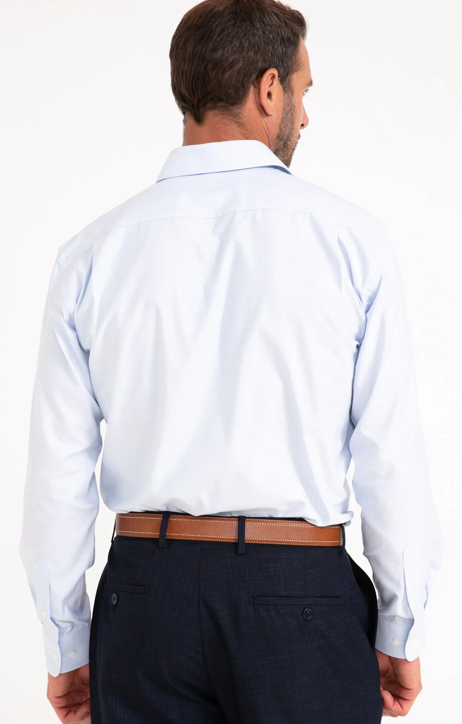 Chemises<Armand Thiery CHEMISE VILLE NANOPOINT CONFORT - Bleuciel